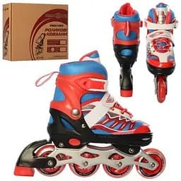 Детские ролики A 4122-SR размер 31-34