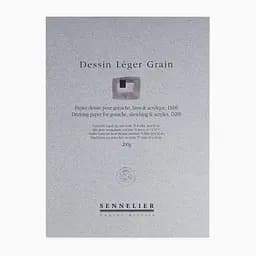 Блокноти для малювання з гладкою текстурою Sennelier Italian, 75 аркушів, 200 г/м, 24x32 см