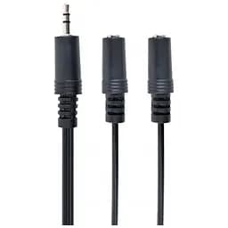 Кабель мультимедійний Jack 3.5 mm M to 2xJack 3.5 mm F 5.0m Cablexpert (CCA-415)