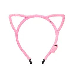 Обруч Кішечка L2224 зі світловими ефектами, в пакеті (6913213211139) Рожевий