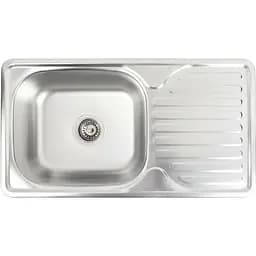 Кухонна мийка Ventolux 7642 Сатин 0.8 760х420х180 мм