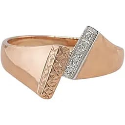 Золотое кольцо с бриллиантами. 841402 17