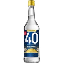 Водка Hlibny Dar Украинская Фирменная 40% 0.7 л
