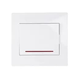 Выключатель Brille VB-1V2L wh