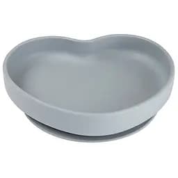 Тарелка Canpol babies Сердце, силиконовая, голубая (80/309_blu)