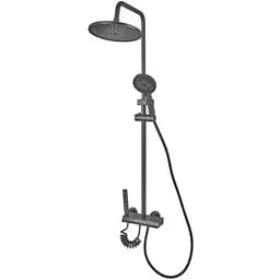 Душова система з кнопковим перемикачем із алюмінію Champion PBD-009-J graphite CH6550, Графіт