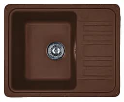 Кухонна мийка Adamant Small 570x455x180 mokko 448223, Коричневий