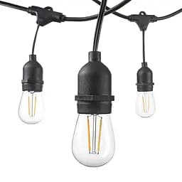 Вулична гірлянда Edison Solar 15 шт сонячна 15 м - мініатюра 5