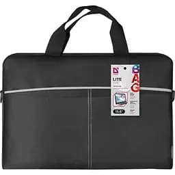 Сумка для ноутбука Defender 15.6" LITE, Black (26086) - мініатюра 8