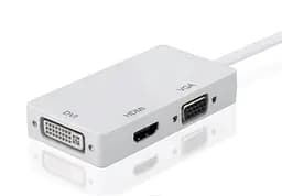 Перехідник mini DisplayPort M HDMI/VGA/DVI 24+5 FHD 1080p - мініатюра 4