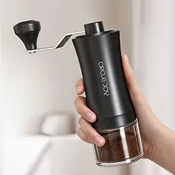 Кавомолка ручна Circle Joy Coffee Grinder (CJ-SMDJ01) Black - мініатюра 3