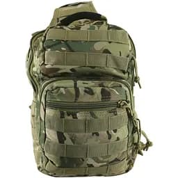 Рюкзак тактичний однолямковий Kombat UK Mini Molle Recon Shoulder Bag 10л Мультикам (1000-kb-mmrsb-btp)