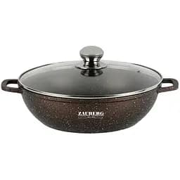 Кастрюля мелкая Zauberg со стеклянной крышкой 4.1 л (000033613)