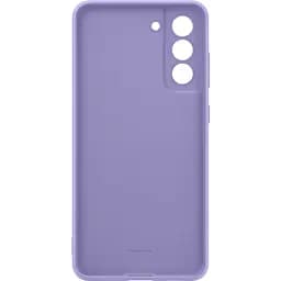 Оригінальний силіконовий чохол Silicone Cover для Samsung Galaxy S21 FE (G990) Lavender EF-PG990TVEGRU - мініатюра 8