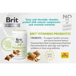 Вітаміни для собак Brit Vitamins Probiotic 150 г - мініатюра 2