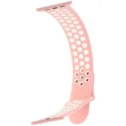 Ремінець Apple Watch Nike Sport 42/44/45/46/49 mm Рожевий Білий