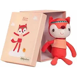 Мягкая игрушка Lilliputiens Лисичка Алиса в подарочной коробке (83291)