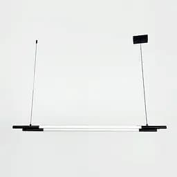 Черный трубчатый светильник LED в корпусе 130 см | Line F | Ст. MJ351-1300L BK