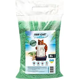Наповнювач для котячого туалету Top Cat Tofu соєвий Морська свіжість 6 л