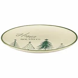 Тарілка Ardesto Christmas New Year's кераміка 21 см (AR3090) - мініатюра 3