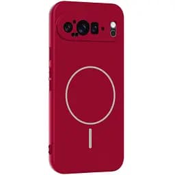 Чохол Silicone Cover Lakshmi Full Camera (AA) with MagFit для Google Pixel 9 Pro XL Червоний / Rose Red