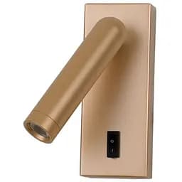 Бра Italux WL-46376-1-GD Nova LED 1x2.5W 3000K 153Lm IP20 золотой