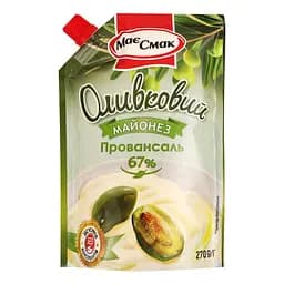 Майонез Вкус Провансаль оливковый 67% 270 г (969610)