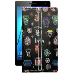 Чохол StatusCASE з екошкіри для планшету Huawei MediaPad T3 8.0 Бітлз