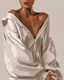 Картина по номерам на подрамнике Brushme Элегантный соблазн