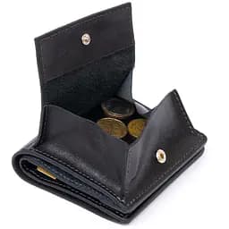 Шкіряне портмоне Grande Pelle 9.5х10х2 см acs0016032 - мініатюра 3