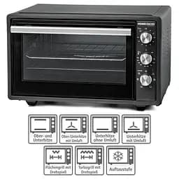 Електропіч із грилем Rommelsbacher BG 1620, 37 л - мініатюра 8