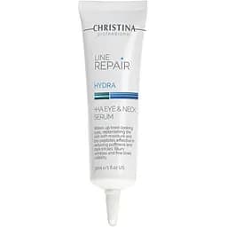 Сироватка Christina Line Repair Hydra HA Eye & Neck Serum для шкіри навколо очей та шиї 30 мл