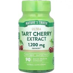 Терпкая вишня экстракт Nature's Truth Ultra Tart Cherry Extract 1200 мг 90 капсул быстрого высвобождения (NTH-10081)