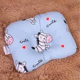 Подушка детская MirSon Закругленная Kids Time 20-0037 Cute blue zebra (2200009665554)