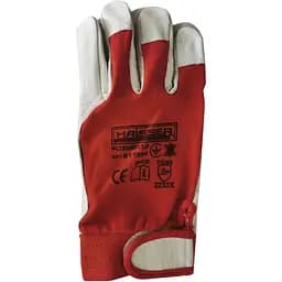 Рукавички комбіновані Haisser 211524 з еластичною застібкою на липучці розмір 10