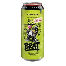 Пиво світле нефільтроване Forever Brat 0.5 л залізна банка