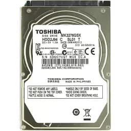 Накопитель HDD Toshiba 2.5" SATA 320GB 5400rpm 8MB (MK3276GSX) гар. 12 мес. Refurbished (MK3276GSX_)