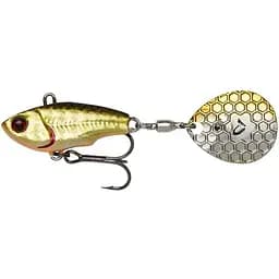 Тейл-спінер Savage Gear Fat Tail Spin 80mm 24.0g Жовтий (1013-1854.44.13)