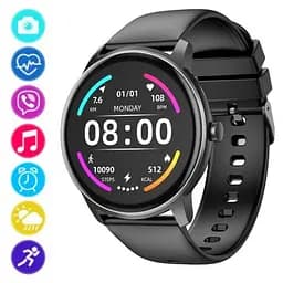 Розумний годинник Smart Watch Hoco Y4 + магнітна зарядка (Чорний) - мініатюра 2