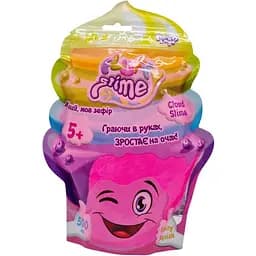 Вязкая масса Danko Toys Fluffy Slime FLS-02-01U 500 мл розовая
