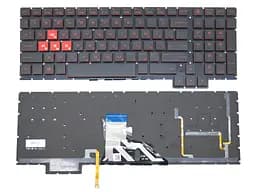 Клавіатура для HP OMEN 15-CE, 15-CE000, 15-ce008ca, 15-ce010ca, 15-ce020ca (RU Black Без Рамки з підсвічуванням). Оригінал.