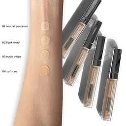 Консилер-сироватка Parisa Hydro Skin Serum Under Eye Consealer PHC-04 №03 Nude beige 5.5 мл - мініатюра 5