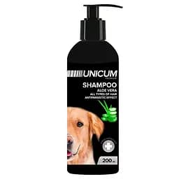 Шампунь Unicum Premium для собак, з маслом алое вера, 200 мл (UN-0600)