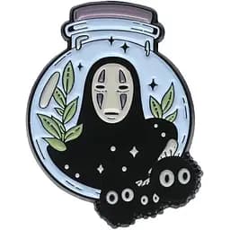 Значок Віднесені привидами Безликий Бог Spirited Away Kaonasi 3 см MK SA K 02