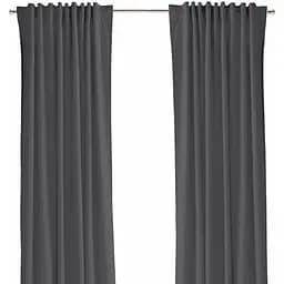 Штори на кухню та в кімнату Cosas  BELUGA 180х260 см 2 шт лава (Curtains_15Graphite_DUK_180x260)