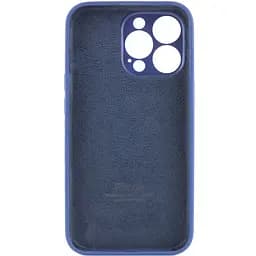 Чохол Silicone Case Full Camera Protective AA для Apple iPhone 14 Pro 6.1" Синій / Deep navy - мініатюра 2