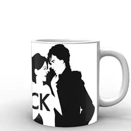 Кухоль GeekLand Шерлок Холмс Sherlock love SH.002.25 330 мл білий