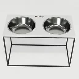 Hollky Base XXL40 — миски на підставці для дуже великих собак (2 × 2,8 л) - мініатюра 2