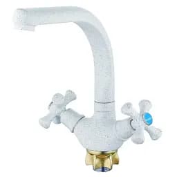 Змішувач для кухні Zegor DTZ4-D827KW двохвентильний 30412