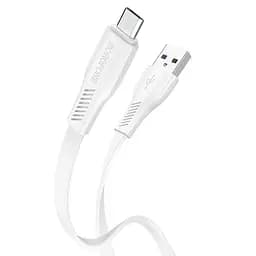 Кабель Borofone BX85 USB to MicroUSB 1 м белый
